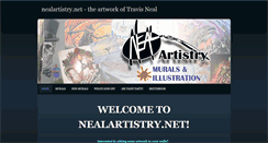 Desktop Screenshot of nealartistry.net